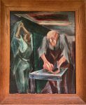 Compositor painting by Betty Sutherland aka Boschka Layton