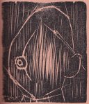 Betty Sutherland's linoprint illustration 1 for The Blue Propeller by Irving Layton